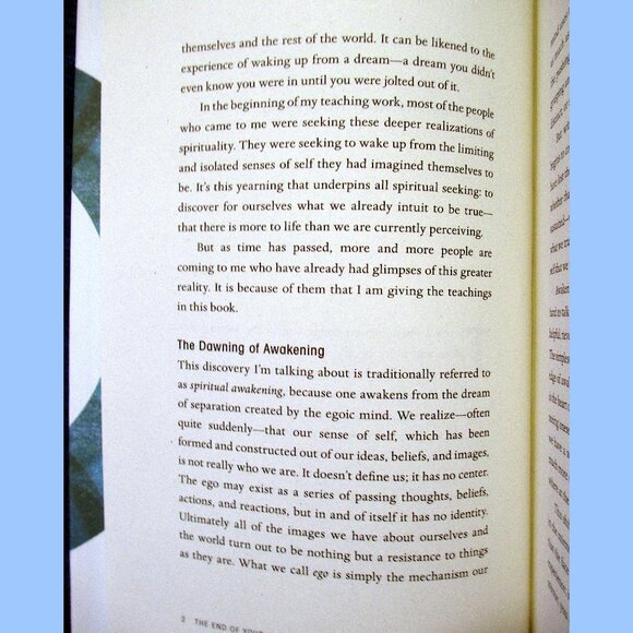 Book: The End of Your World by Adyashanti - Picture 6 of 12